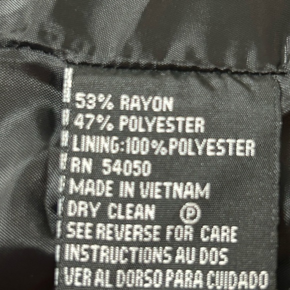 Kasper Elegant Gray Paisley Women's Coat Size 16 - Picture 4 of 10